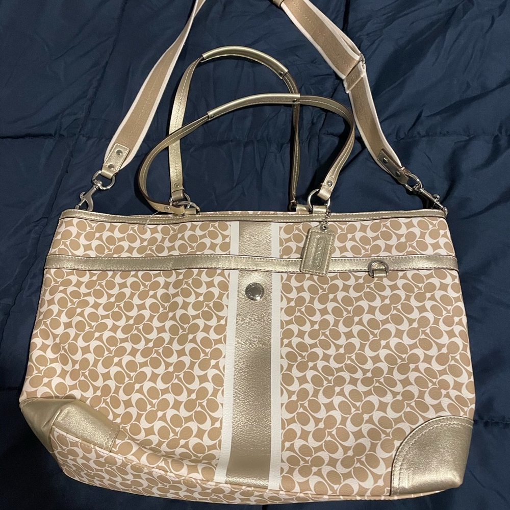 Coach messenger bag/laptop bag/ diaper bag